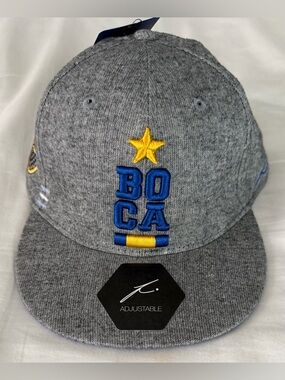 Fi Collection Club BOCA Juniors SnapBack Soccer Cap Adult Size